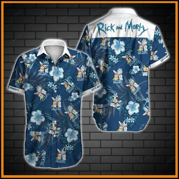 Let?S Get Schwifty Rick And Morty Hawaiian Shirt