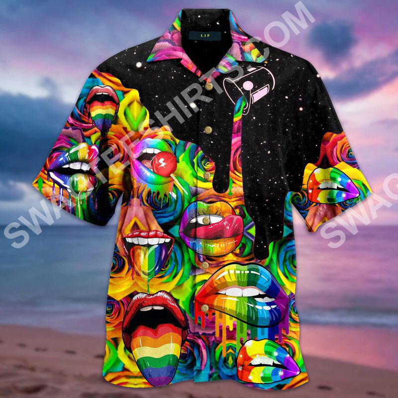 Lgbt Sexy Lips All Over Printed Hawaiian Shirt