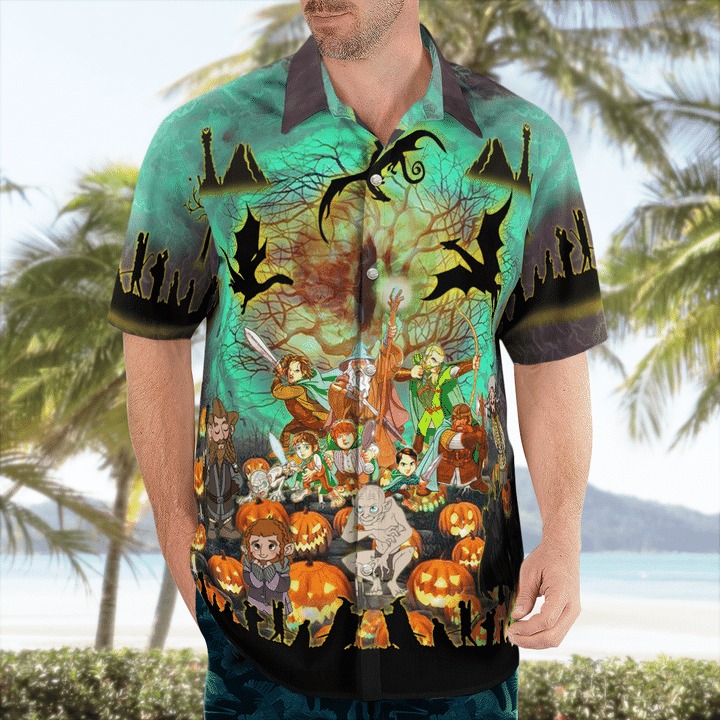 Lord Of The Rings Halloween Hawaiian Shirt