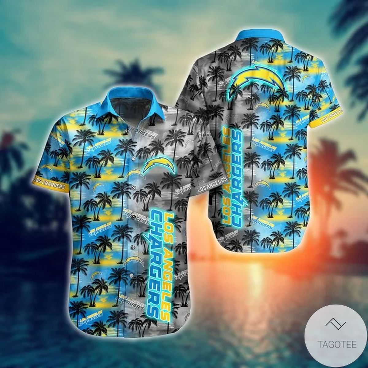 Los Angeles Chargers Nfl Hawaiian Shirt