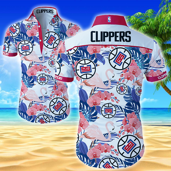 Los Angeles Clippers Hawaiian Shirt Summer Button Up