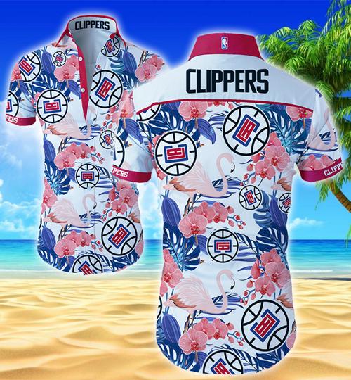 Los Angeles Clippers Hawaiian Shirt Summer Button Up