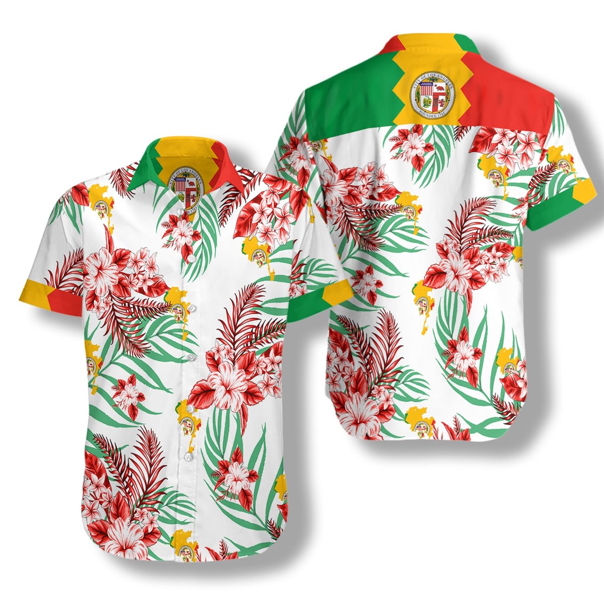 Los Angeles Proud Hawaiian Shirt