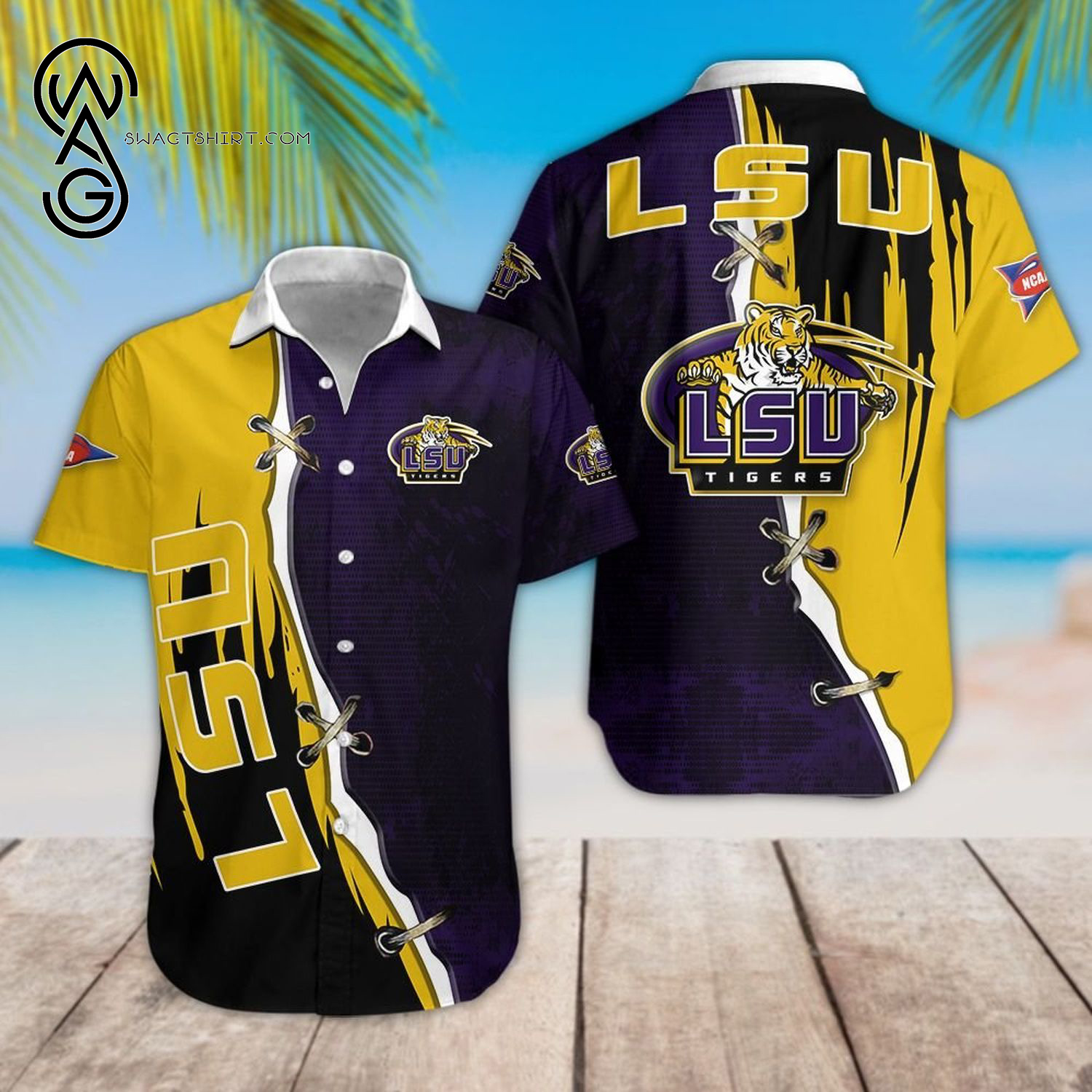 Lsu Tigers And Lady Tigers Sport Team Hawaiian Shirt