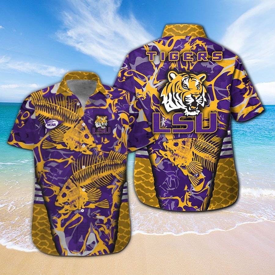 LSU Tigers Fishing Hawaiian Shirt Hot Trendy Summer 2024