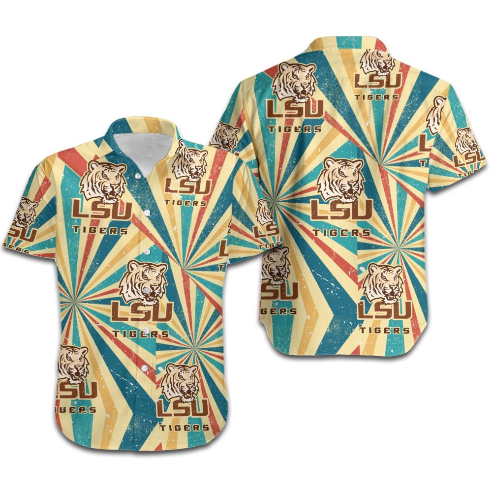 LSU Tigers Retro Hawaiian Shirt Hot Trendy Summer 2024