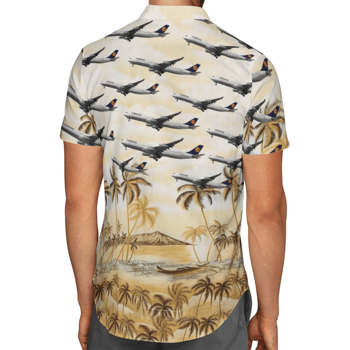 Lufthansa Airbus A340-300 Hawaiian Shirt