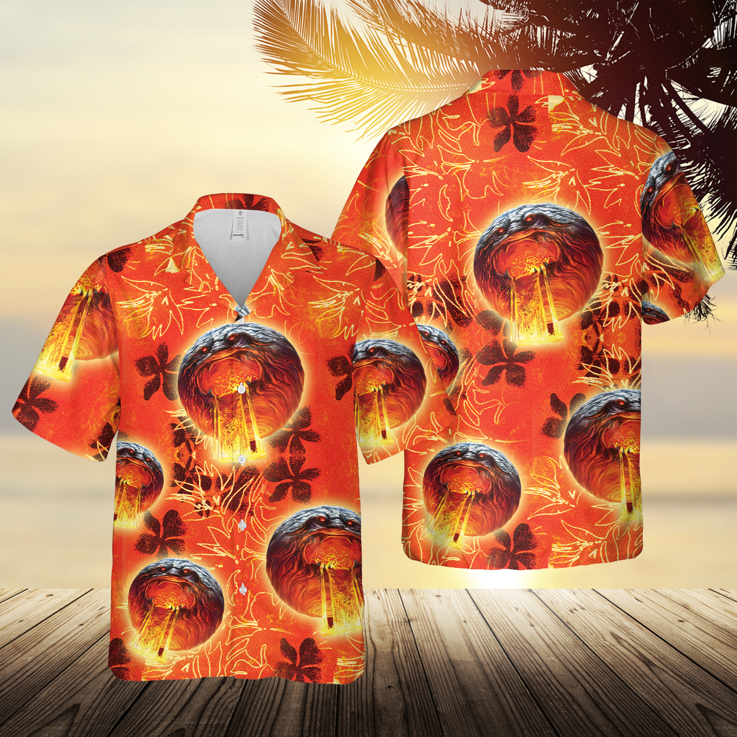 Magic The Gathering Chaos Orb Hawaiian Shirt