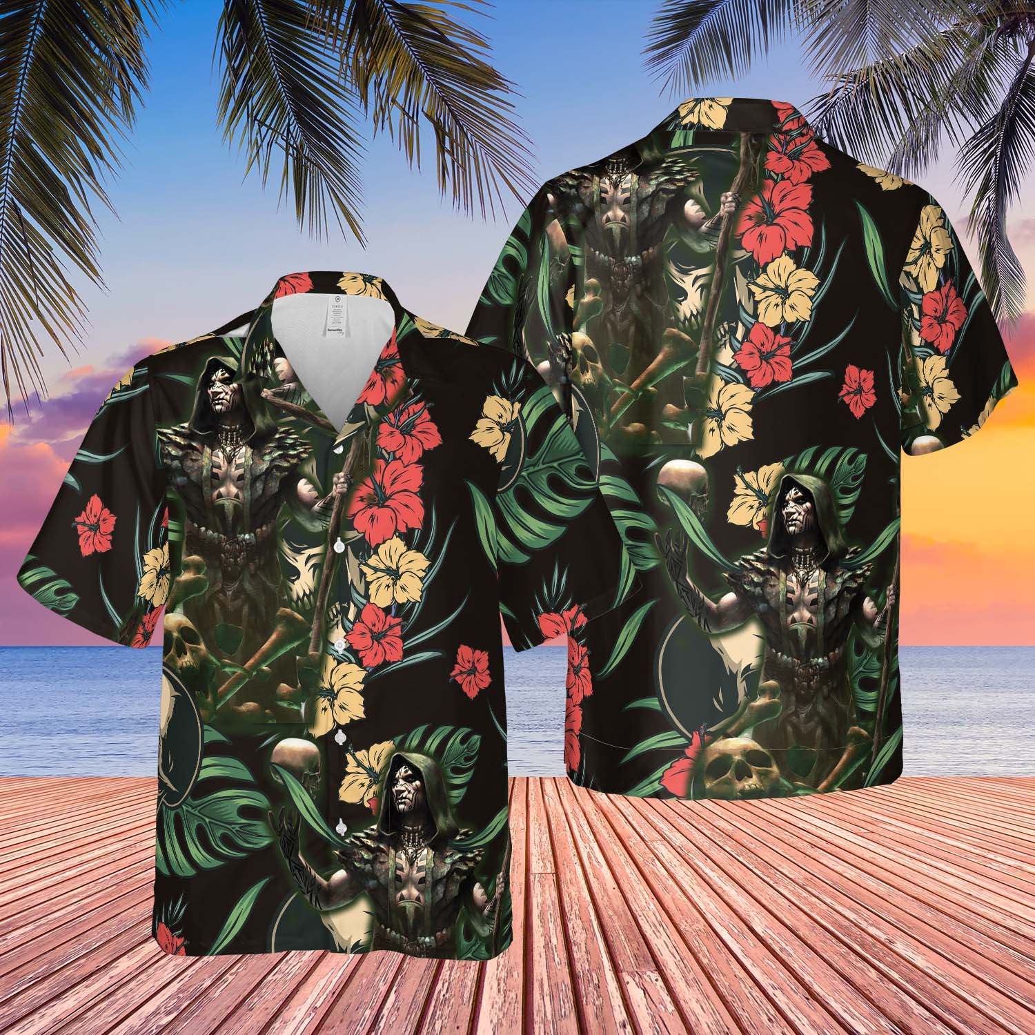 Magic The Gathering Deathrite Shaman Hawaiian Shirt