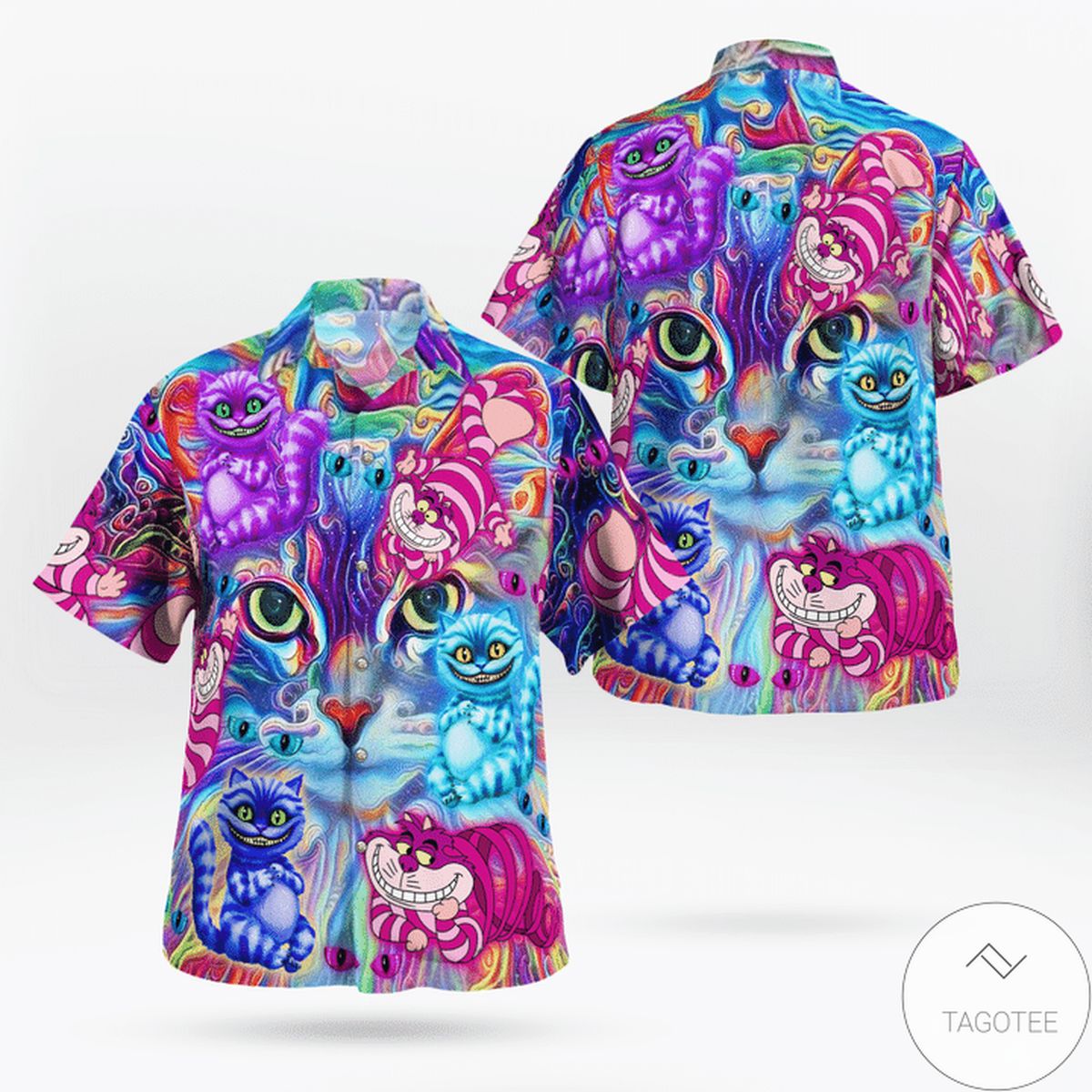 Magical Cheshire Cats Hawaii Hawaiian Shirt