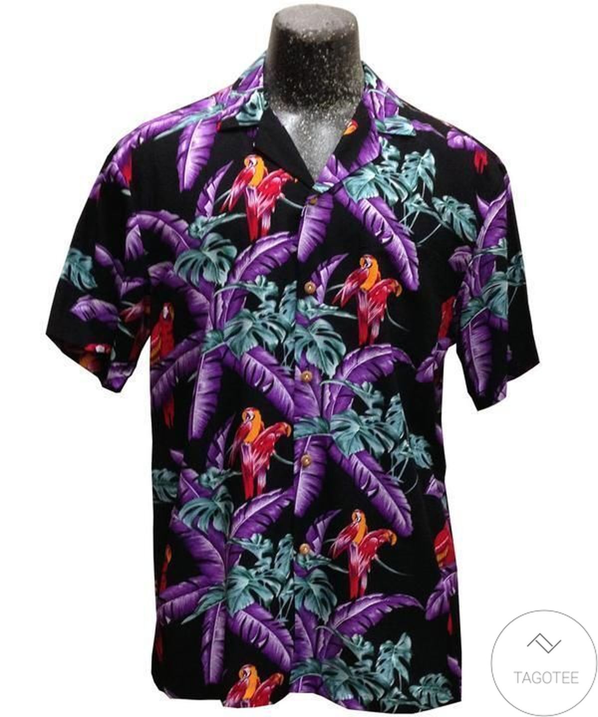 Magnum Pi Black Hawaiian Shirt