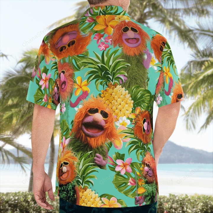 Mahna Mahna Muppets Tropical Hawaiian Shirt