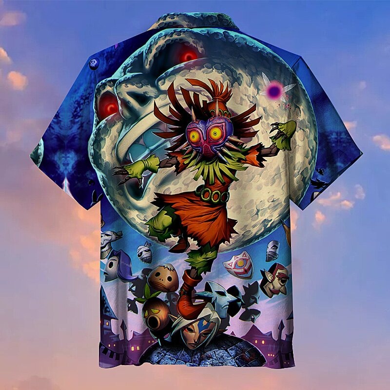 Majoras Mask The Legend Of Zelda Hawaiian Shirt