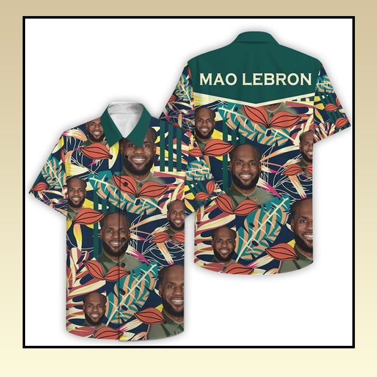Mao Lebron Funny Hawaiian Shirt