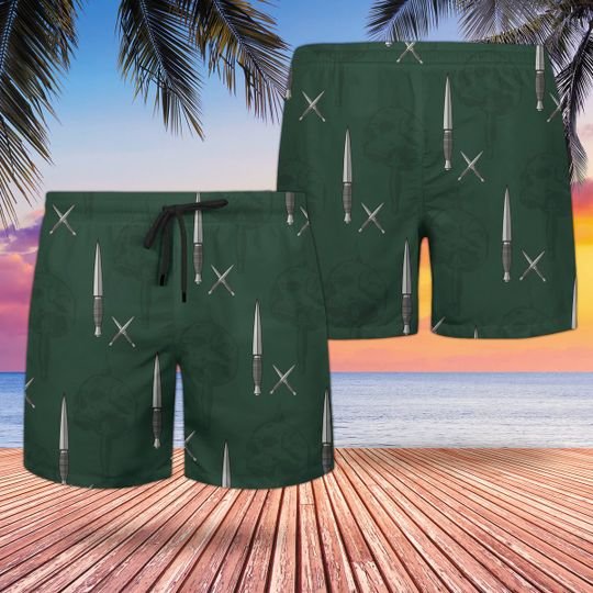 Marines Commando Dagger Hawaiian Shirt