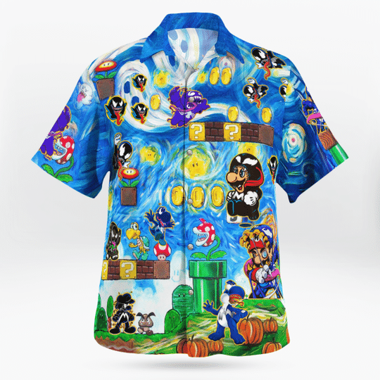 Mario Venom Hawaiian Shirt