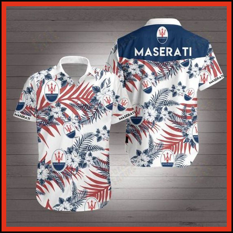 Maserati Hawaiian Shirt