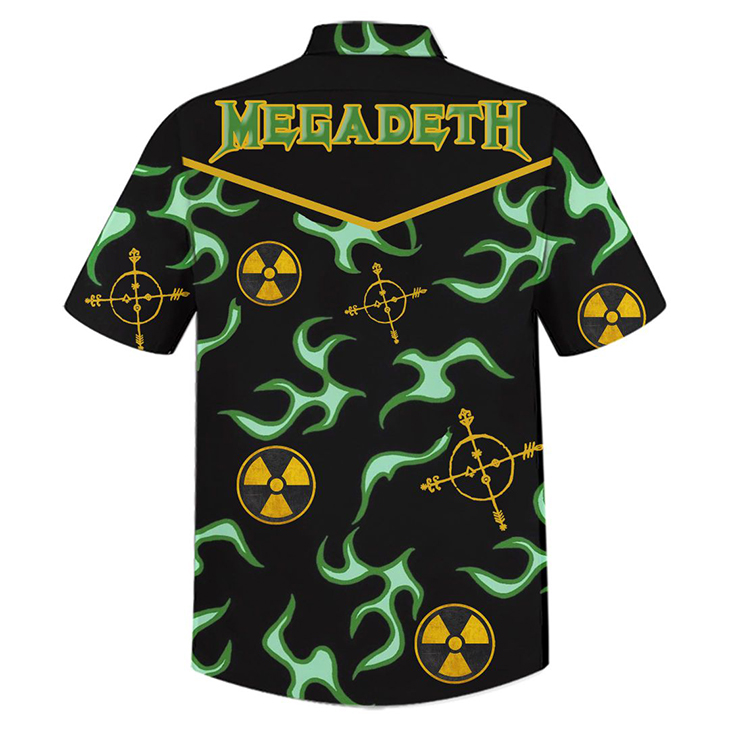 Megadeth Hawaiian Shirt