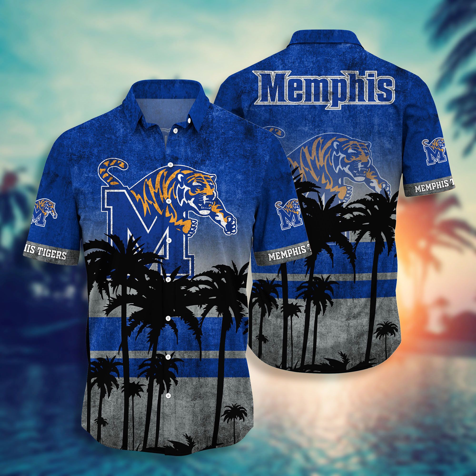 Memphis Tigers Hawaiian Shirt