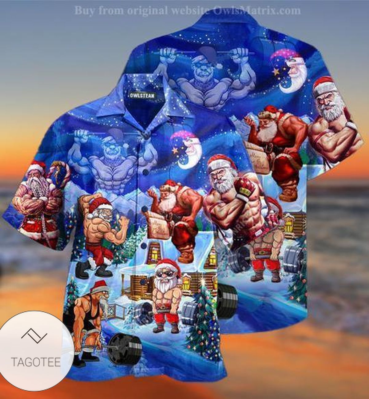 Merry Christmas Santa Stronger Limited Hawaiian Shirt