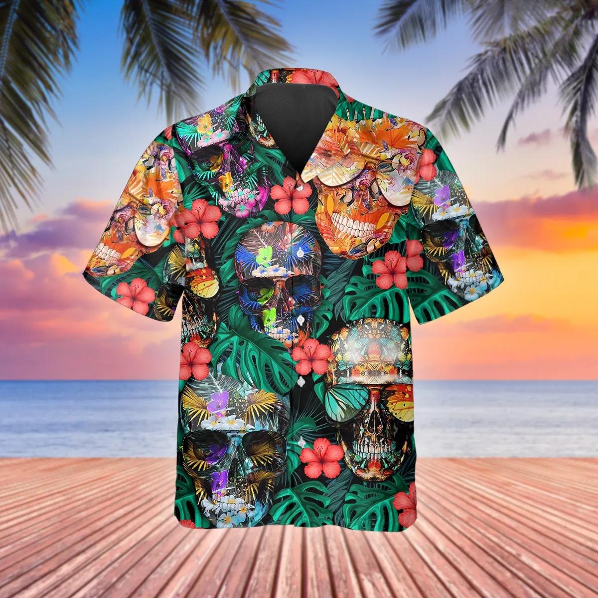 Mexican Vibe Skull Hawaiian Shirt – Best Clothing For You