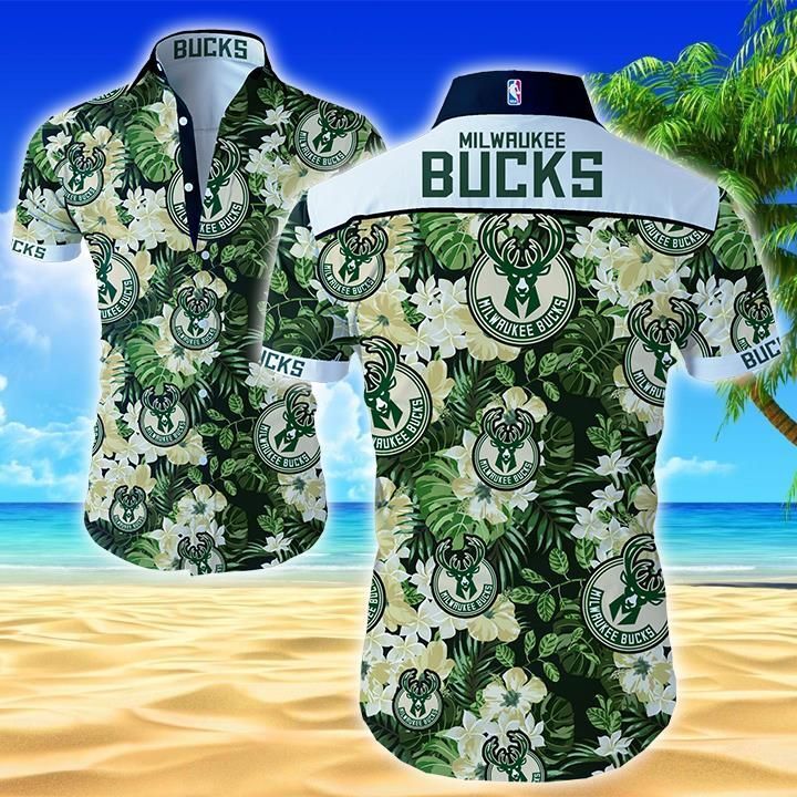 Milwaukee Bucks Hawaiian Shirt