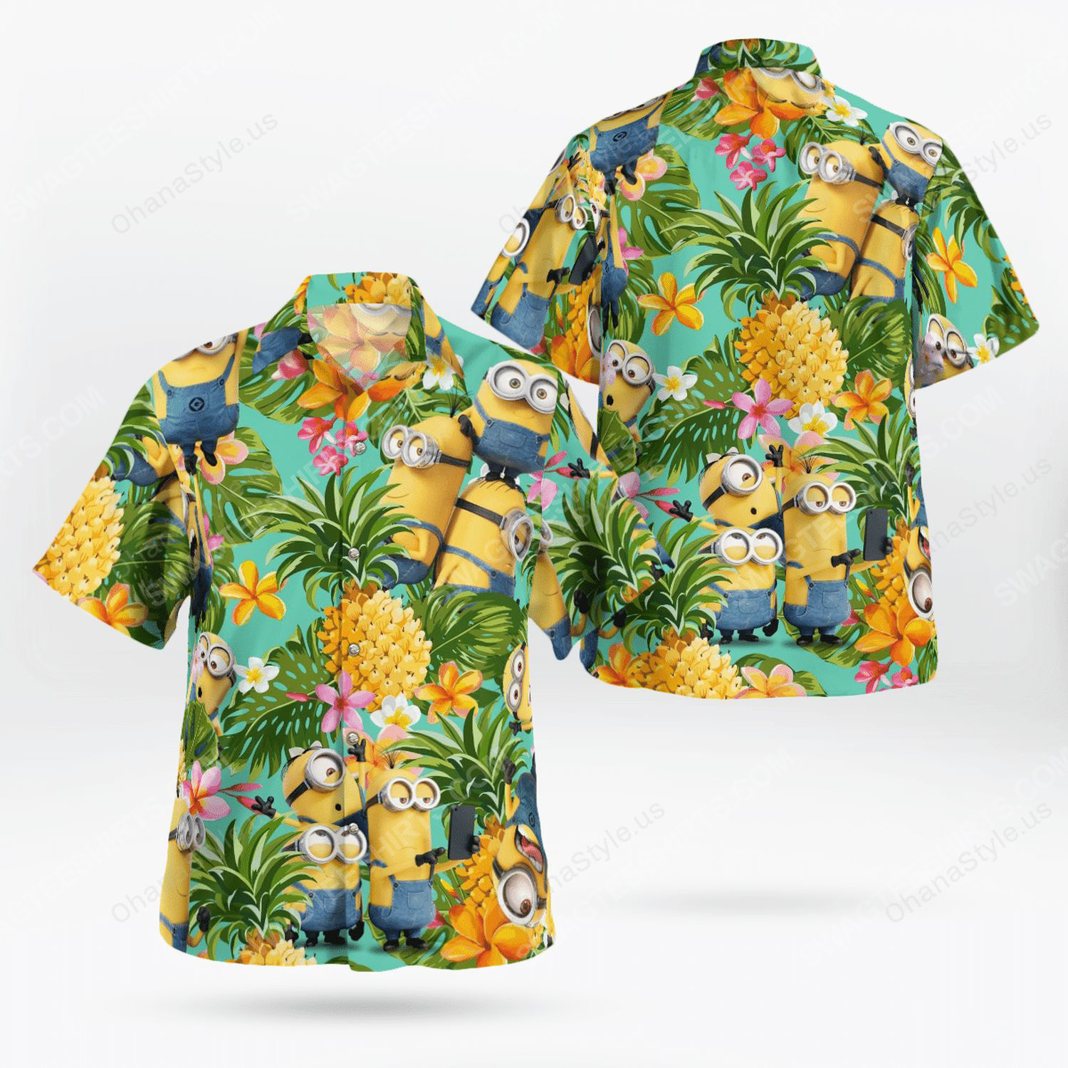 Minion Tropical Hawaiian Shirt