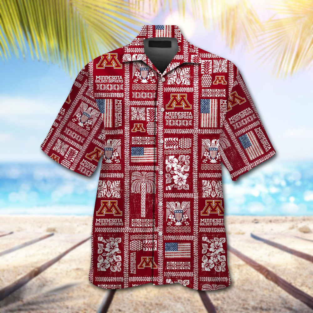 Minnesota Golden Gophers Hawaiian Shirt Hot Trendy Summer 2024