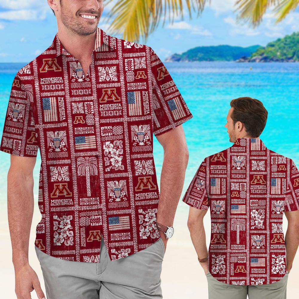 Minnesota Golden Gophers Hawaiian Shirt Hot Trendy Summer 2024