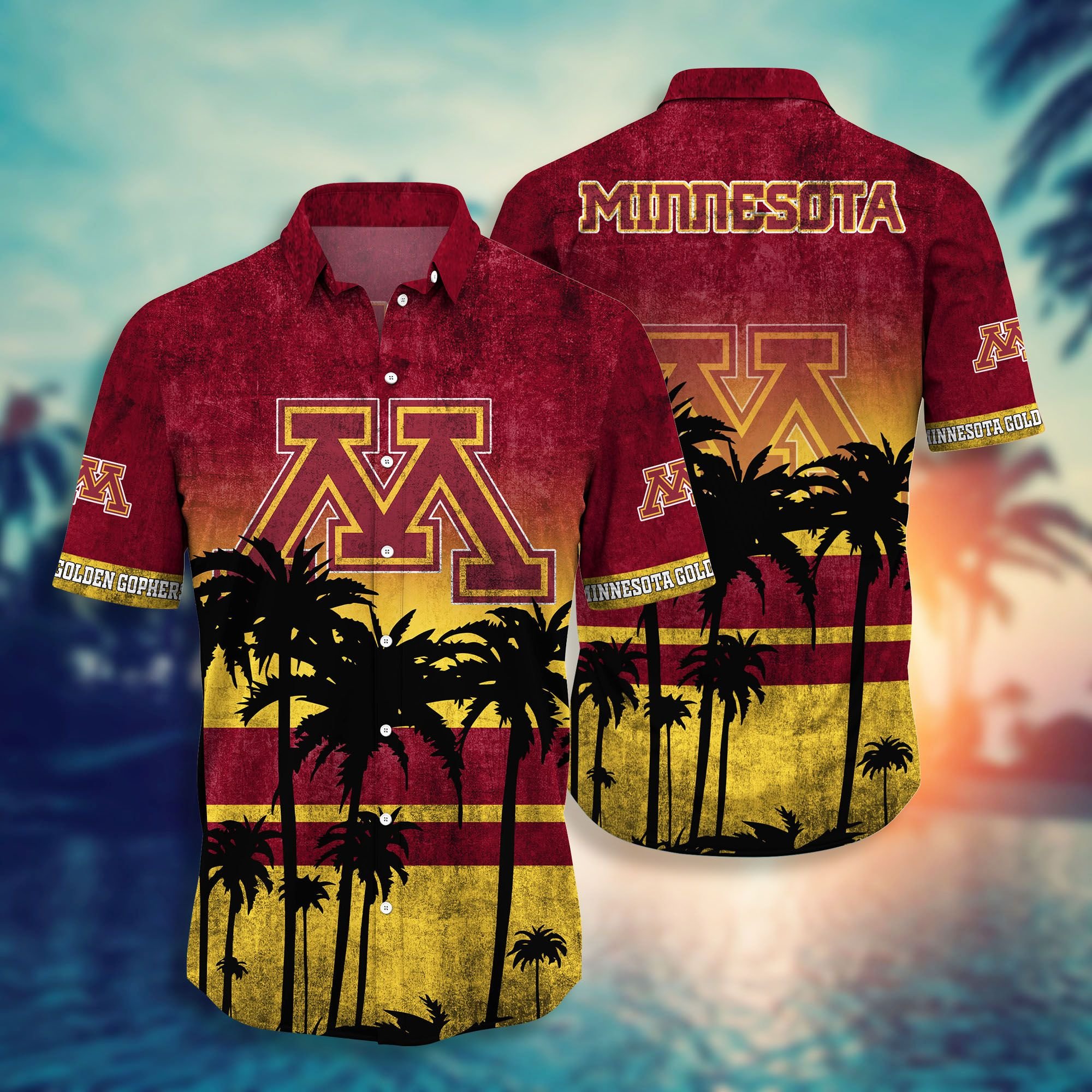 Minnesota Golden Gophers Hawaiian Shirt