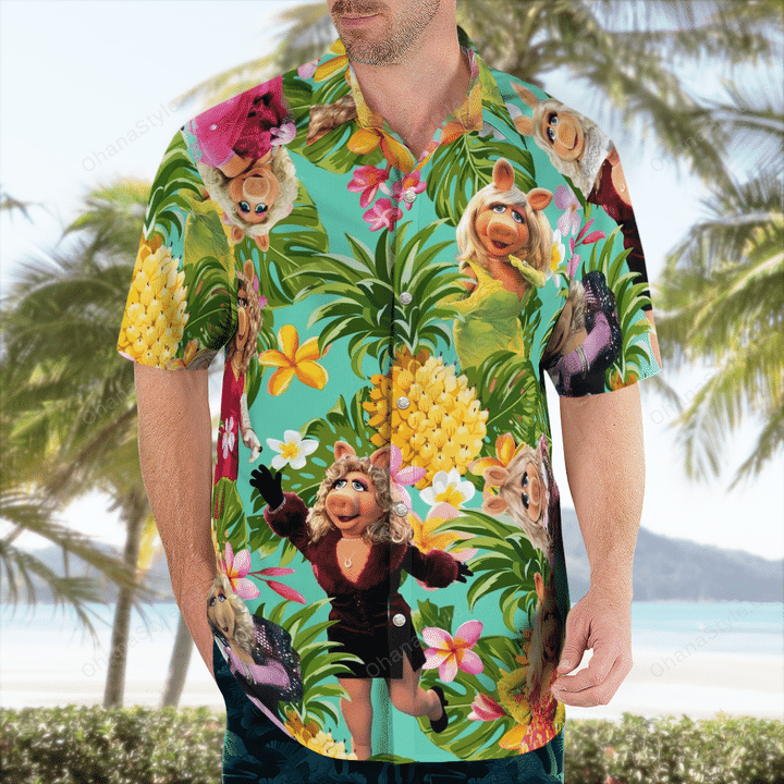 Miss Piggy Hawaiin Shirt