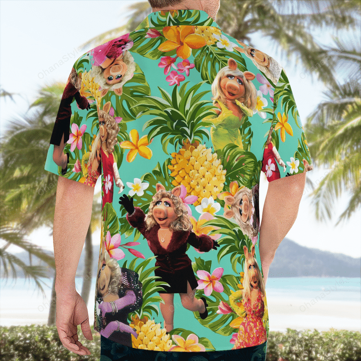 Miss Piggy Tropical Hawaiian Shirt