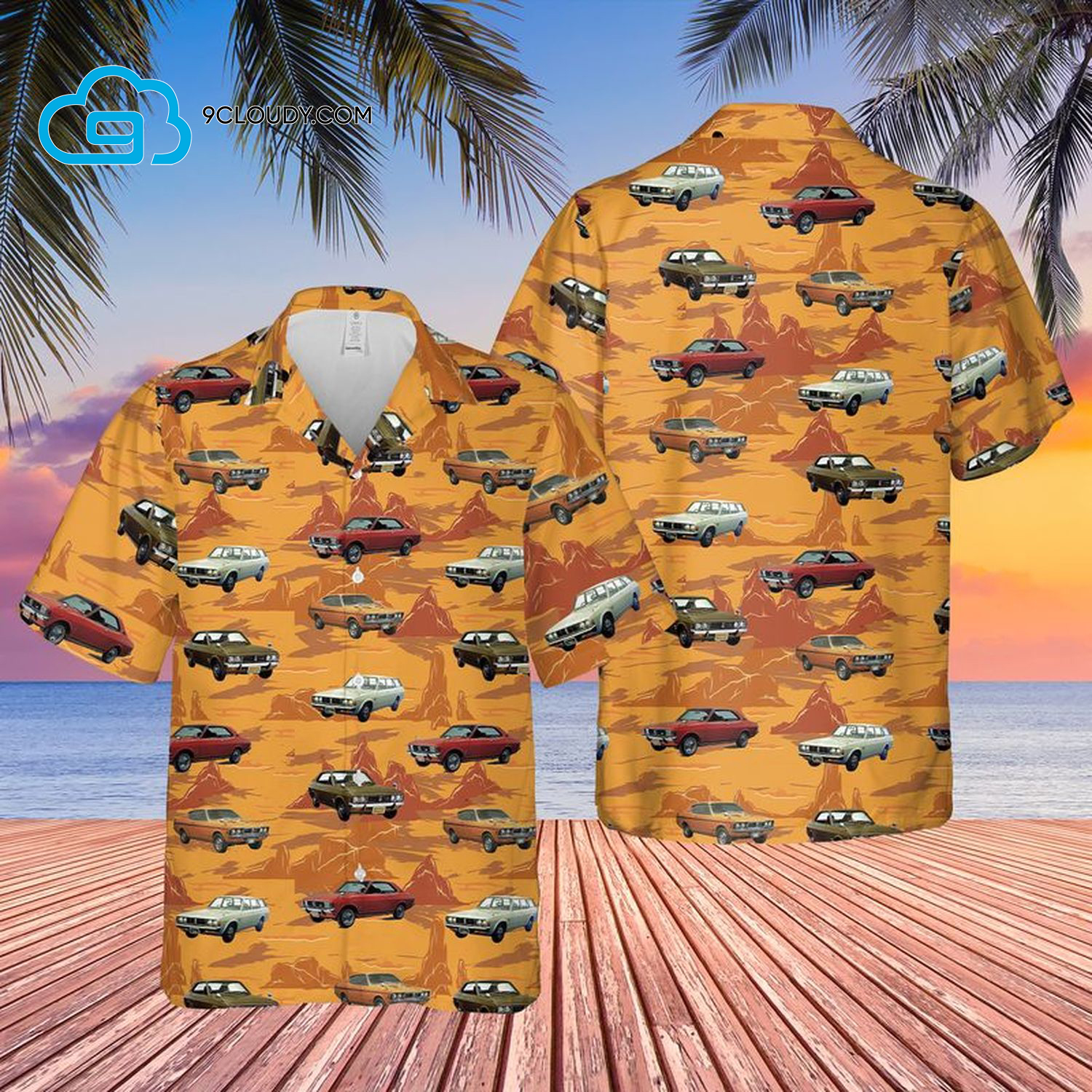 Mitsubishi Galant Full Print Hawaiian Shirt