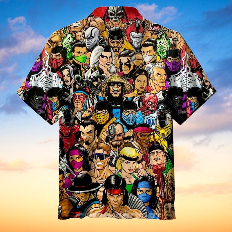 Mortal Kombat Hawaiian Shirt