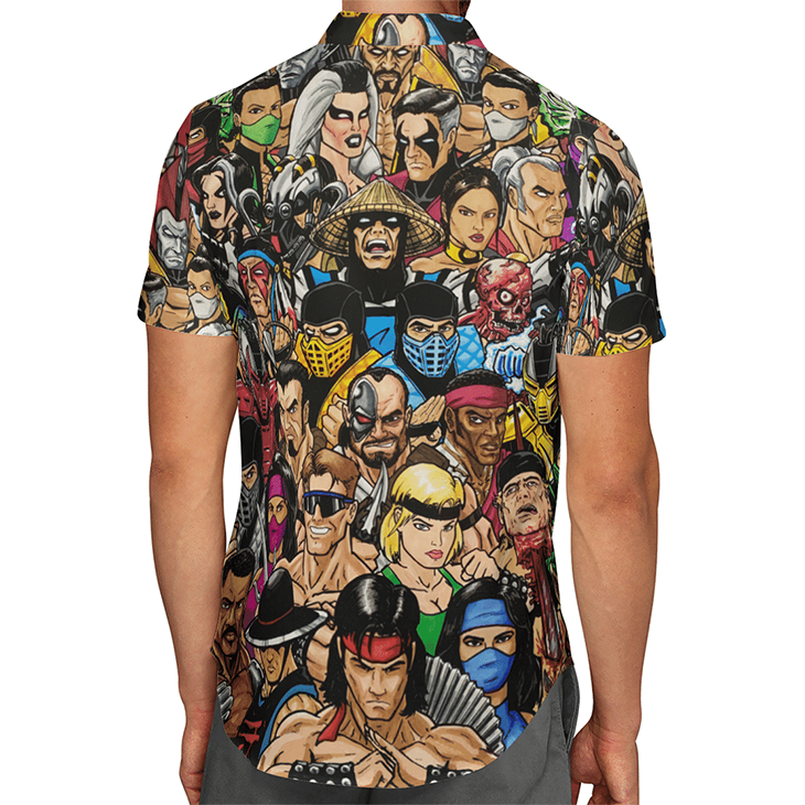 Mortal Kombat Hawaiian Shirt