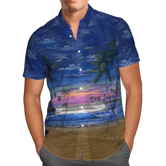 Msc Armonia Hawaiian Shirt