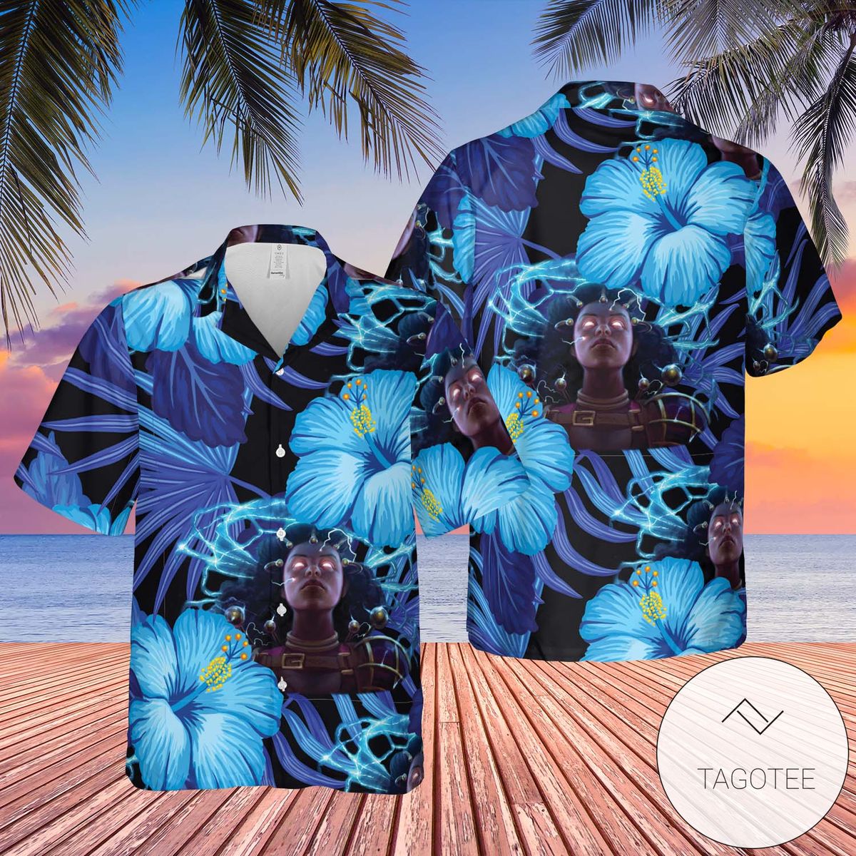 Mtg Brainstorm Magic The Gathering Hawaiian Shirt