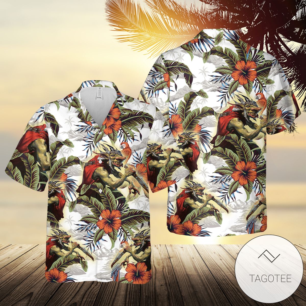 Mtg Krenko, Mob Boss Magic The Gathering Hawaiian Shirt