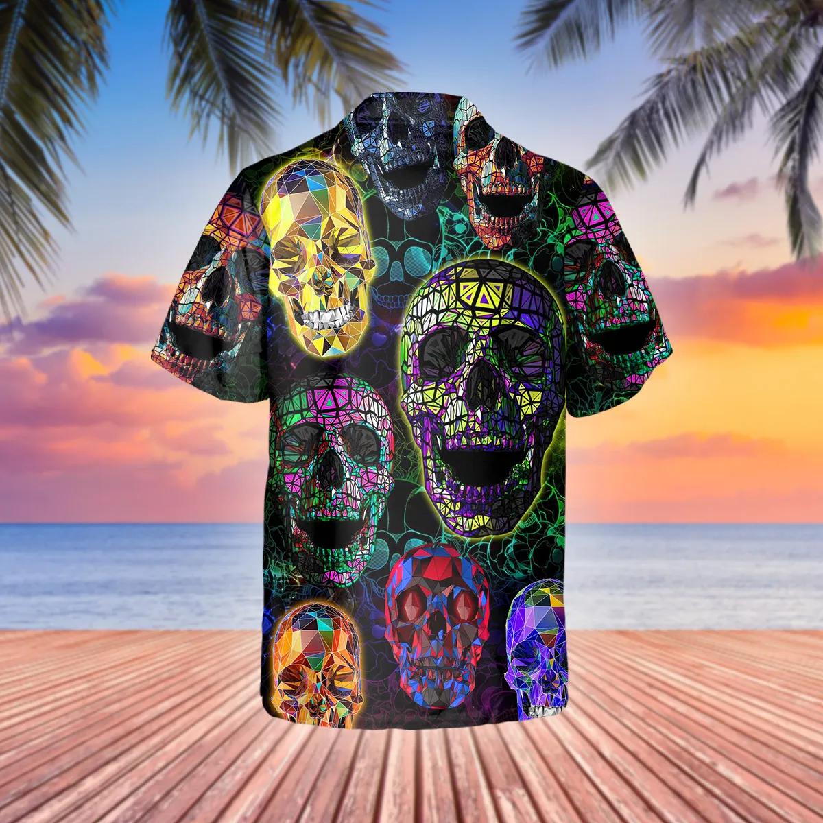 Multiverse Skull Hawaiian Shirt – Best Clothing For You