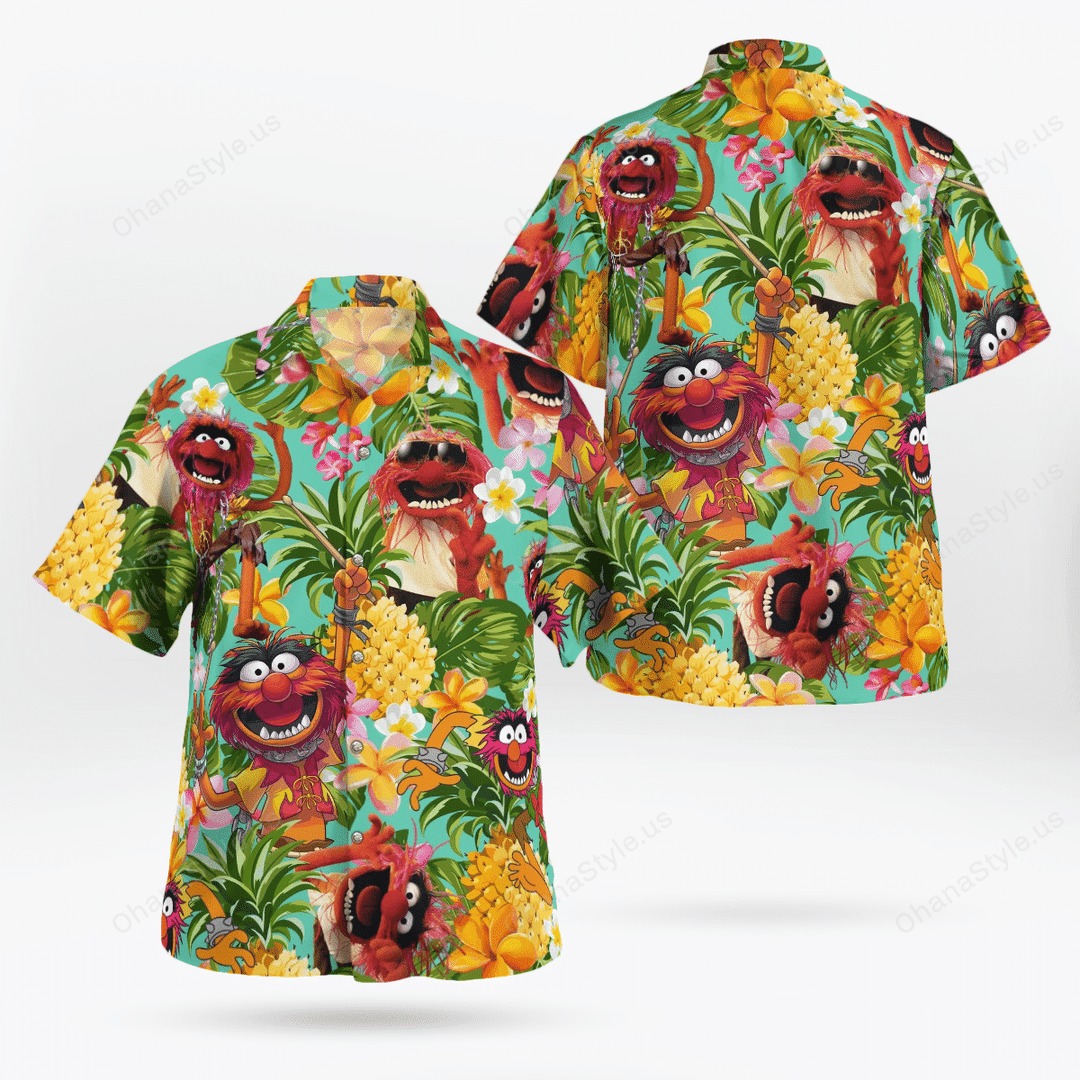 Muppet Animal Tropical Hawaiian Shirt