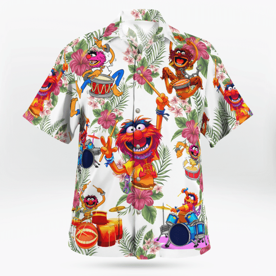 Muppet Drumming Hawaiian Shirt