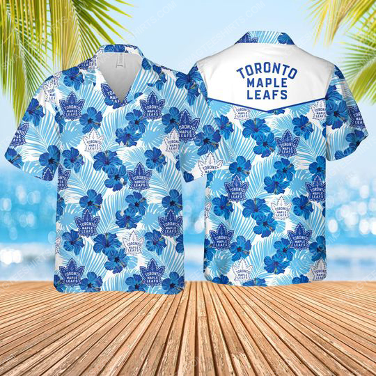 National Hockey League Toronto Maple Leafs Summer Vacation Hawaiian Shirt