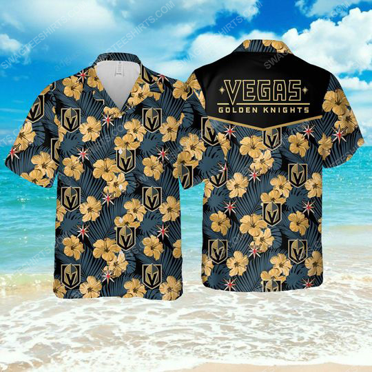 National Hockey League Vegas Golden Knights Summer Vacation Hawaiian Shirt