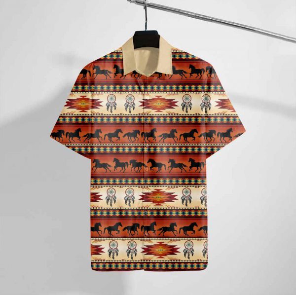 Native Horse Hawaiian Shirt