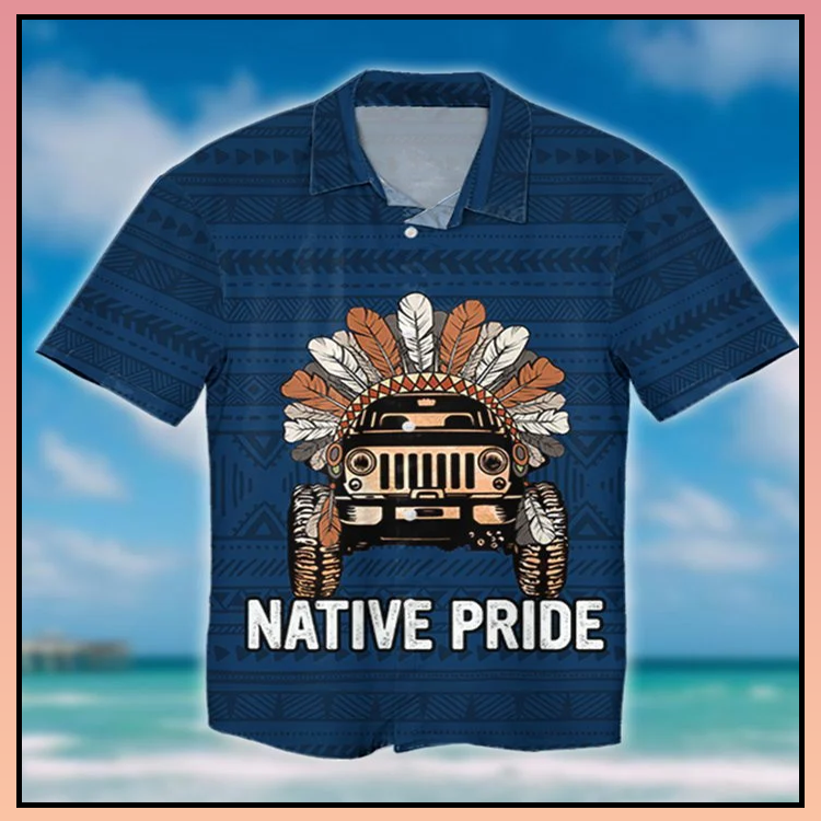 Native Jeep Hawaiian Shirt