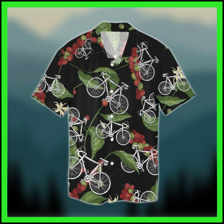 Natural Seamless Cycling Hawaiian Shirt