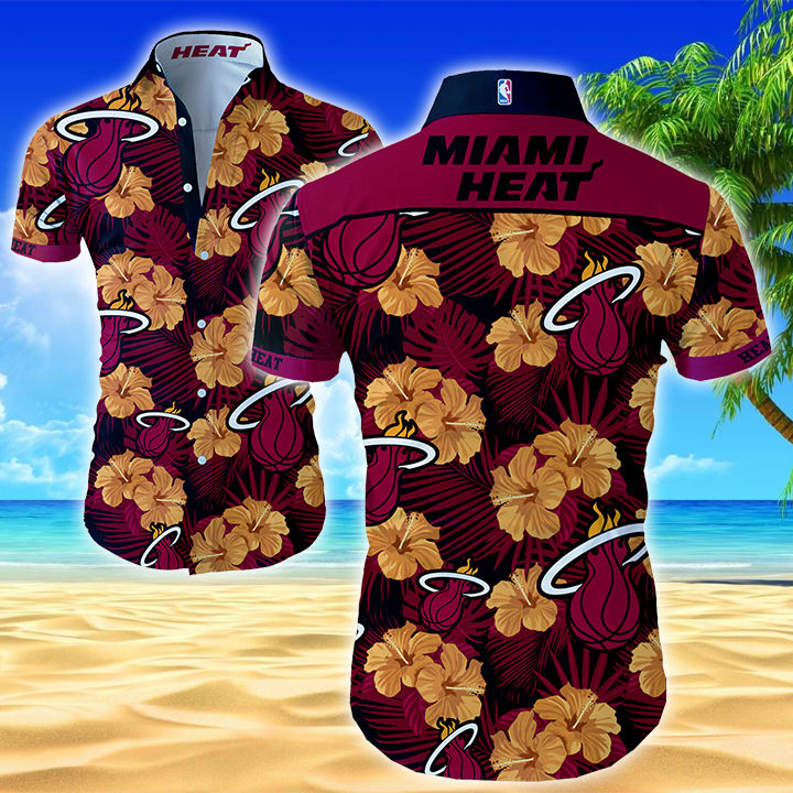 Nba Miami Heat Hawaiian Hawaiian Shirt Summer Button Up