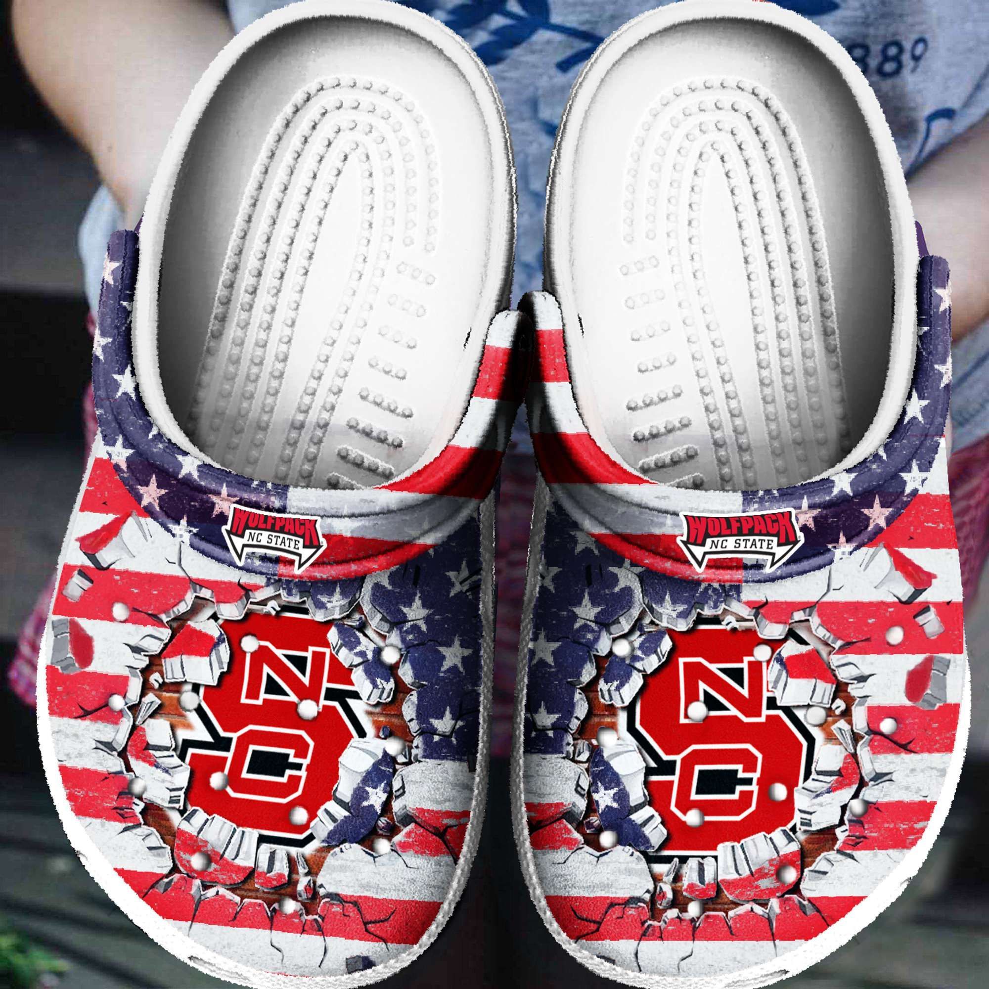 Nc State Wolfpack Crocs Clog Clog Shoes