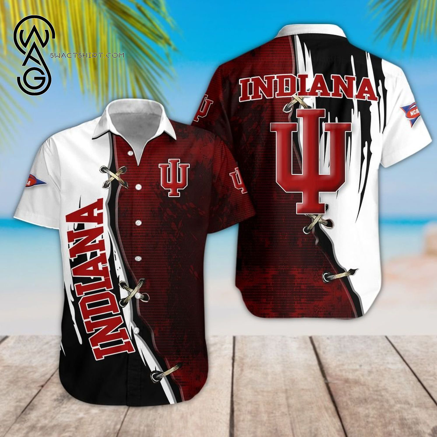 Ncaa Indiana Hoosiers Sport Team Hawaiian Shirt