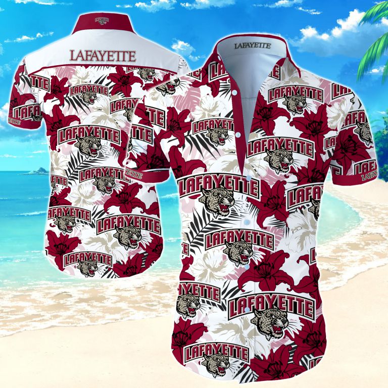 Ncaa Lafayette Leopards Hawaiian Shirt Summer Button Up